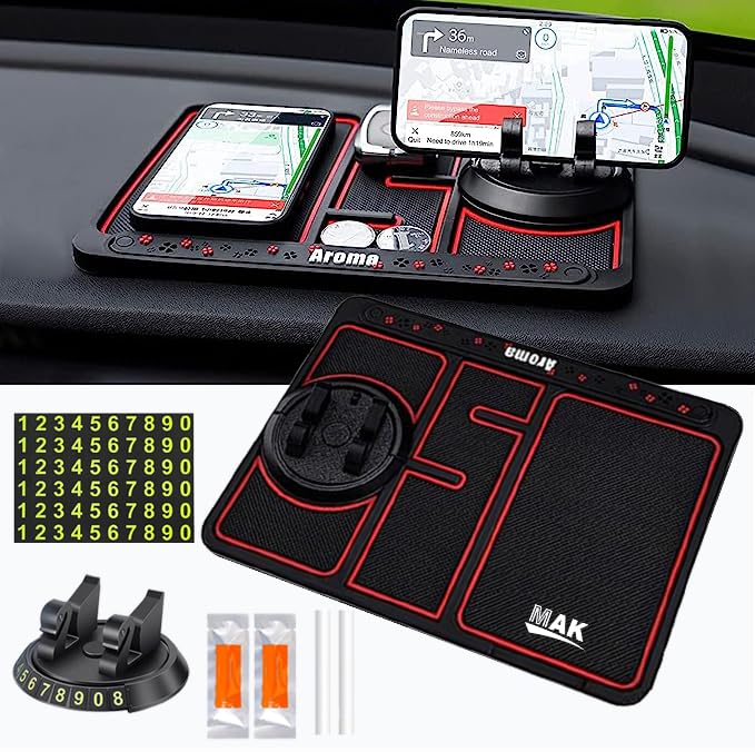 Homiigo DashHold™ Anti-Slip Mat + Phone Holder