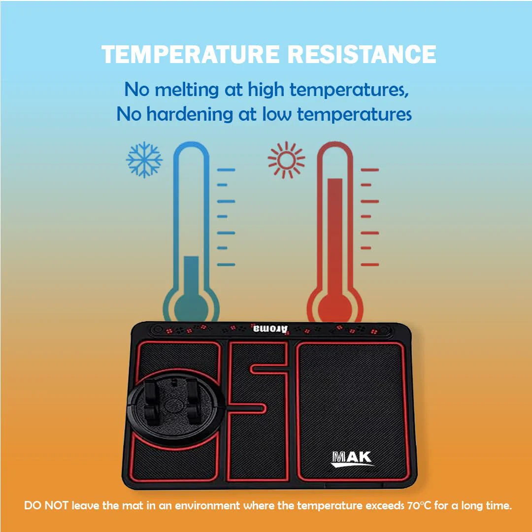 Homiigo DashHold™ Anti-Slip Mat + Phone Holder