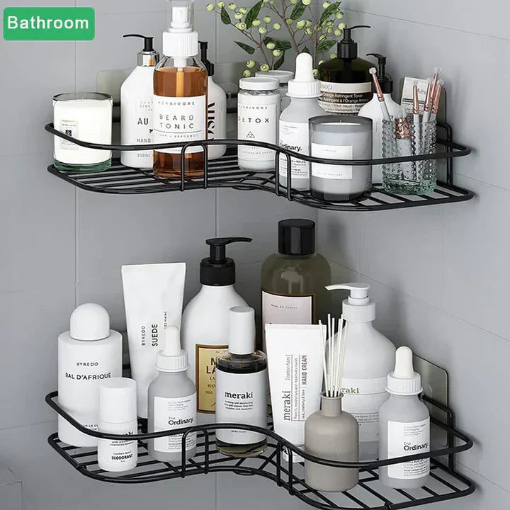 Self Adhesive Metal Corner Shelf (Buy 1 Get 1 Free)