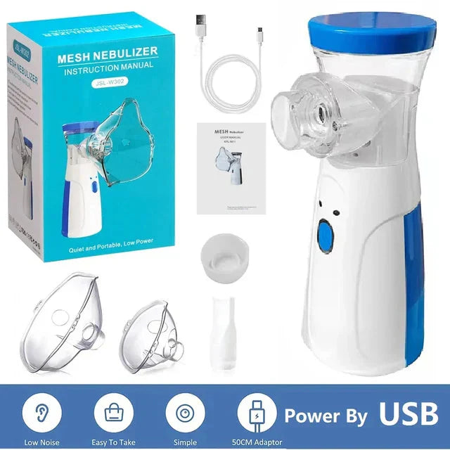 HomiigoIN® Mini Portable Mesh Nebulizer