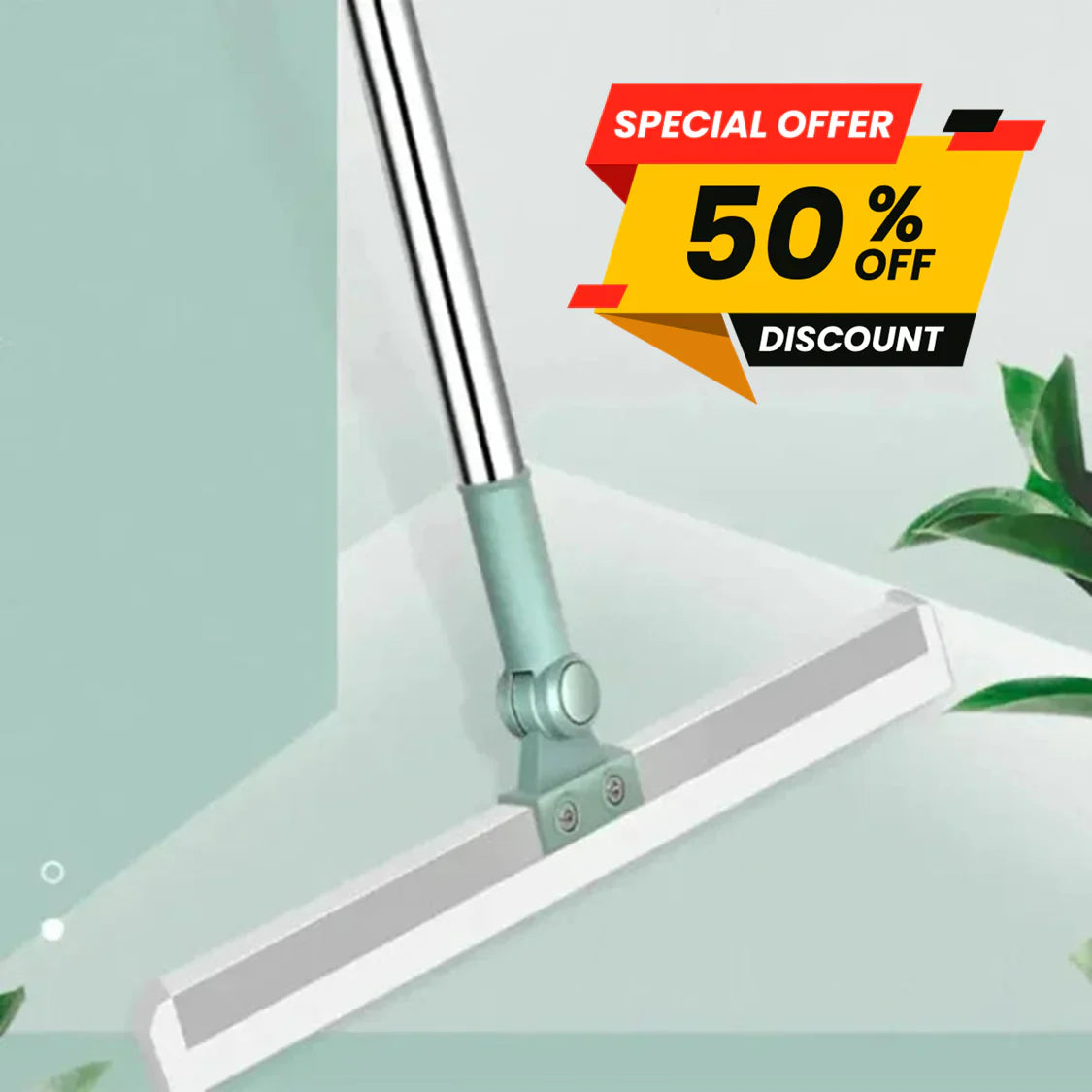 Magic Silicone Broom Floor 2-in-1 Wiper – Get 70% OFF Today Only!