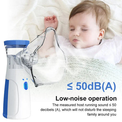 HomiigoIN® Mini Portable Mesh Nebulizer