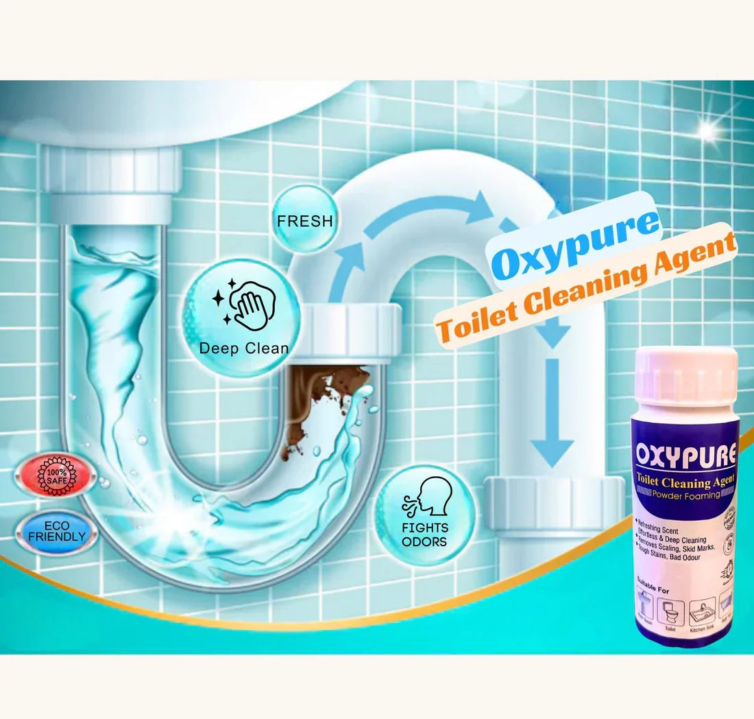 🚽 OxyPure – Toilet Cleaning Agent (100g x 2)