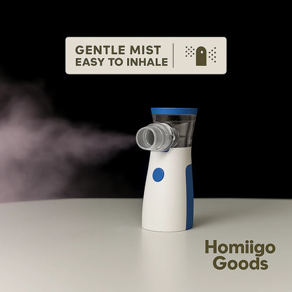 HomiigoIN® Mini Portable Mesh Nebulizer