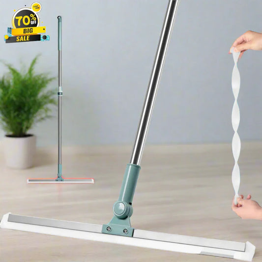 Magic Silicone Broom Floor 2-in-1 Wiper – Get 70% OFF Today Only!