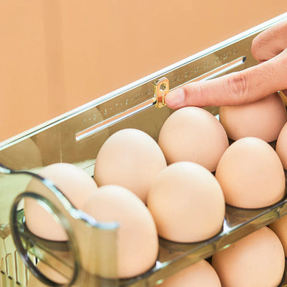 Flippable Egg Rack | Smart, Space-Saving Storage for Eggs | 30 Eggs