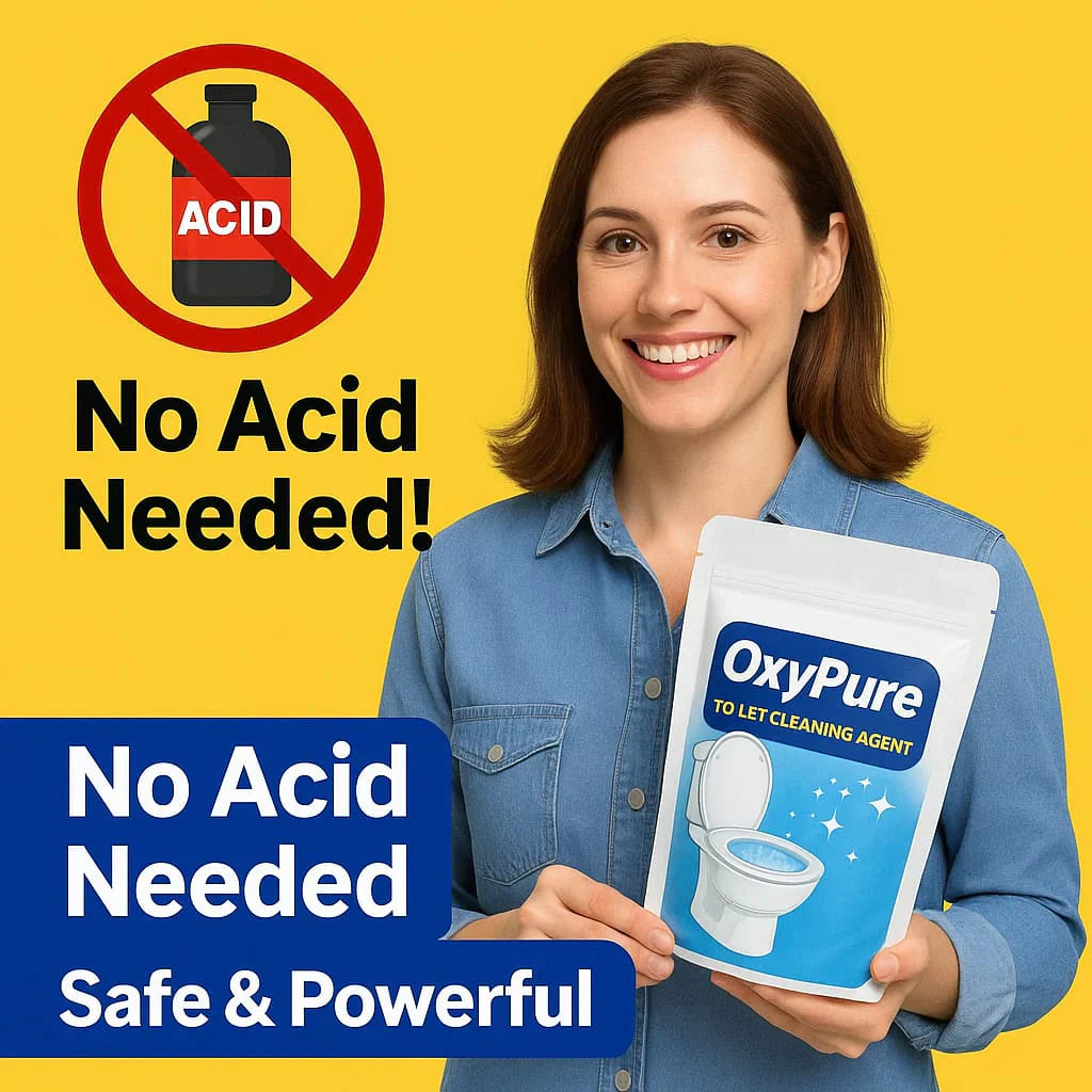🚽 OxyPure – Toilet Cleaning Agent (100g x 2)
